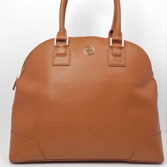 Tory Burch Robinson Dome Satchel (12124) - Picture 1 of 7